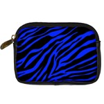 blue zebra Digital Camera Leather Case