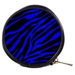 blue zebra Mini Makeup Bag