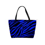 blue zebra Classic Shoulder Handbag