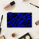 blue zebra Cosmetic Bag (Small)