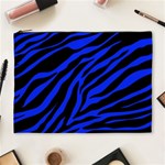 blue zebra Cosmetic Bag (XL)