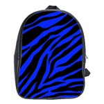 blue zebra School Bag (Large)