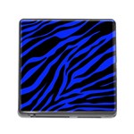 blue zebra Memory Card Reader (Square)