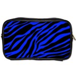 blue zebra Toiletries Bag (Two Sides)