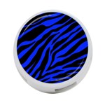 blue zebra 4-Port USB Hub (Two Sides)