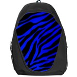 blue zebra Backpack Bag