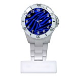 blue zebra Plastic Nurses Watch