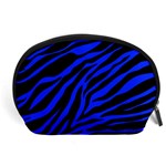 blue zebra Accessory Pouch (Large)