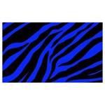 blue zebra Samsung Note 4 Hardshell Back Case