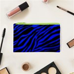 blue zebra Cosmetic Bag (XS)