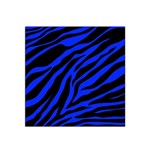 blue zebra Satin Bandana Scarf