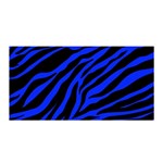 blue zebra Satin Wrap