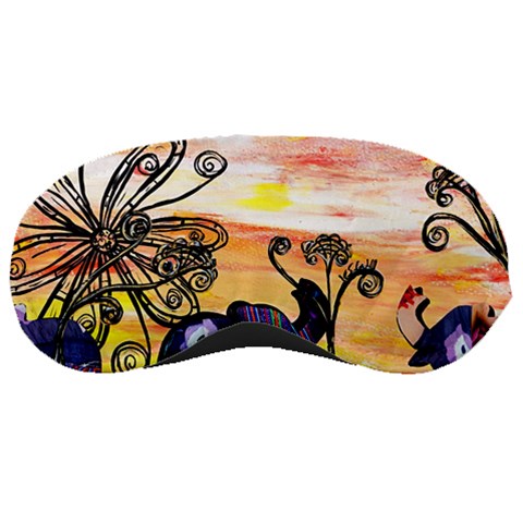 Indian Elephants Sleeping Mask from ArtsNow.com Front