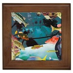 Aqua Adventures Framed Tile