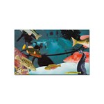 Aqua Adventures Sticker Rectangular (10 pack)