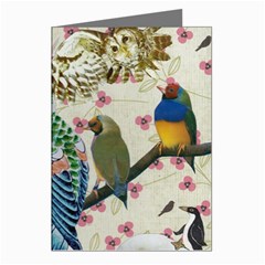 Pretty Birdies Greeting Cards (Pkg of 8) from ArtsNow.com Left