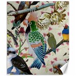 Pretty Birdies Canvas 8  x 10 