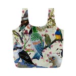 Pretty Birdies Full Print Recycle Bag (M)