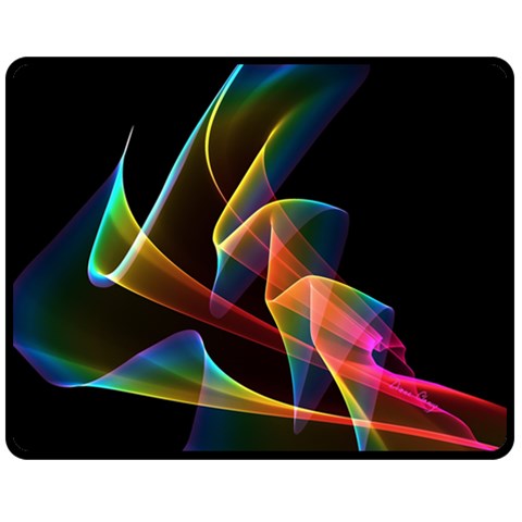 Crystal Rainbow, Abstract Winds Of Love  Fleece Blanket (Medium)  from ArtsNow.com 60 x50  Blanket Front