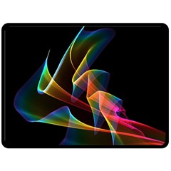 Crystal Rainbow, Abstract Winds Of Love  Double Sided Fleece Blanket (Large)  from ArtsNow.com 80 x60  Blanket Front