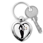 Halloween Sexy Witch Key Chain (Heart)