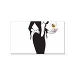 Halloween Sexy Witch Sticker Rectangular (10 pack)