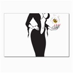 Halloween Sexy Witch Postcard 4 x 6  (Pkg of 10)