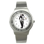 Halloween Sexy Witch Stainless Steel Watch