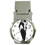 Halloween Sexy Witch Money Clip Watch