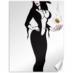 Halloween Sexy Witch Canvas 12  x 16 