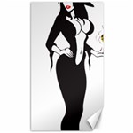 Halloween Sexy Witch Canvas 40  x 72 