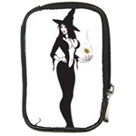 Halloween Sexy Witch Compact Camera Leather Case