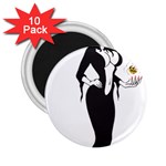 Halloween Sexy Witch 2.25  Magnet (10 pack)