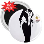 Halloween Sexy Witch 3  Magnet (100 pack)