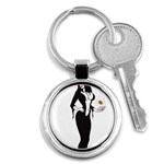 Halloween Sexy Witch Key Chain (Round)