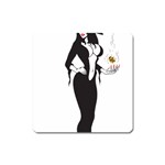 Halloween Sexy Witch Magnet (Square)