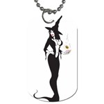 Halloween Sexy Witch Dog Tag (One Side)