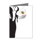 Halloween Sexy Witch Mini Greeting Card