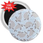 Manatees 3  Magnet (100 pack)