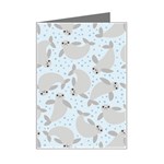 Manatees Mini Greeting Card