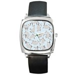 Manatees Square Metal Watch