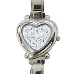 Manatees Heart Italian Charm Watch