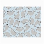 Manatees Small Glasses Cloth