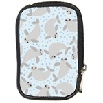 Manatees Compact Camera Leather Case