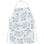 Manatees Full Print Apron