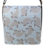 Manatees Flap Closure Messenger Bag (S)