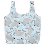 Manatees Full Print Recycle Bag (XL)