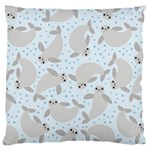 Manatees Standard Flano Cushion Case (One Side)