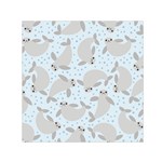 Manatees Small Satin Scarf (Square)