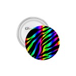 Zebra Rainbow 1.75  Button